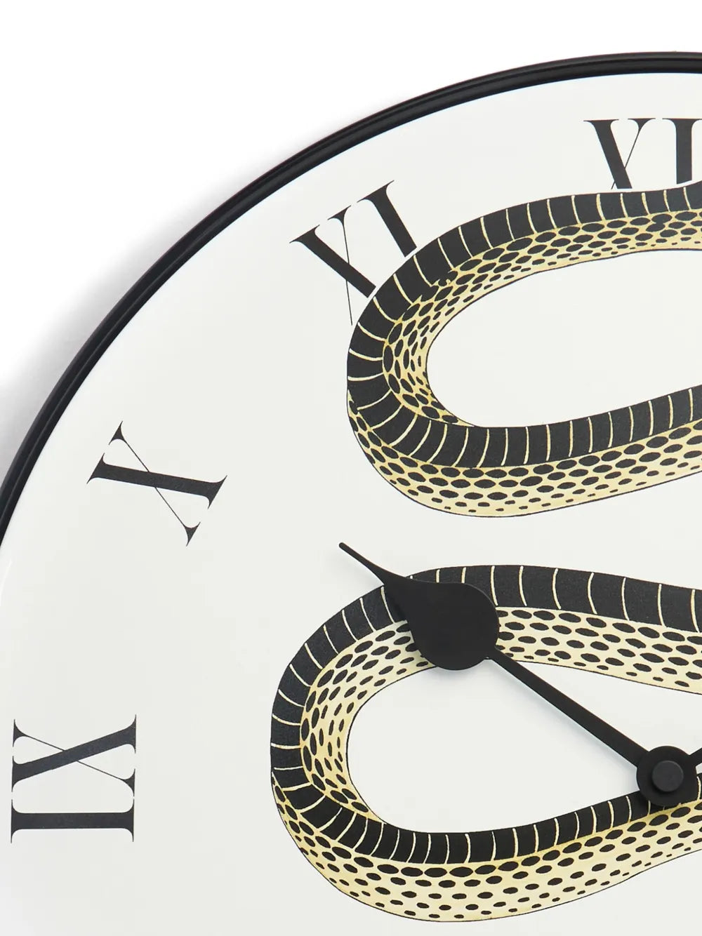 Snake Motif Wall Clock